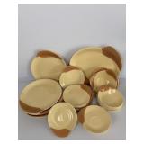 W.S. George MCM Pottery Dish Set