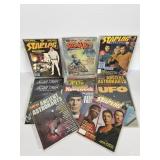 Vintage Starlog, Offical UFO, Star Trek, Combo Mag
