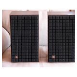JBL L52 Classic Walnut Satin Black Grills Speakers