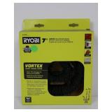 RYOBI 7" Vortex Hard Bristle Brush