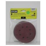 RYOBI 7 Piece 5" Random Orbit Sand paper