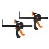 WEN 7.5-Inch Track Saw Clamps 2 Pack