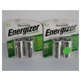 Energizer Recharge C2 Batteries (2 Pack)