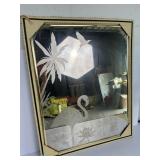 Etched Wall Mirror
