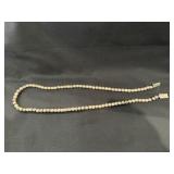 21' Sterling Silver Necklace Marked 925 Mexico