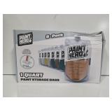 Paint Hero 1qt Paint Storage Bag 8 Pack
