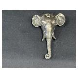Sterling Silver Elephant Pin