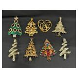 (8) Marked Monet Misc Pins