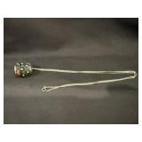 14 KT 24' Chain Marked / Pendant has no markings