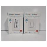 (2) Kasa Smart WiFi Light Switch 3Way