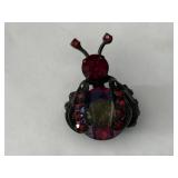 Vintage Marked Weiss Ladybug Pin