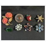Vintage Misc Lot Pins (8)