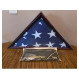 American Flag & American Legion Hat