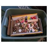Bin of Misc Collectibles