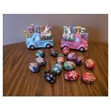 Easter Dï¿½cor and Polish Wooden Eggs