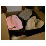 Box of Women's Winter Hats & Gloves