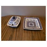 Boleslawiec Polish Pottery Bowl & Covered Dish