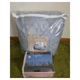 3 Piece King Comforter Set & Sheet Set