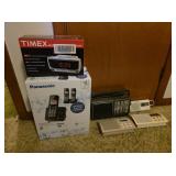 Alarm Clock, Phone & Misc Electronics