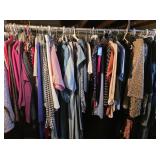 3 Racks of Women's Clothing 2X, 3X, 18