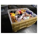 Bin of Ty Beanie Babies