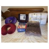 Travel Pillows, Foot & Hand Warmers, Travel Bag