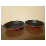9' Cast Iron Pie Plates