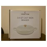 Crofton 3.4qt Cast Iron Braiser