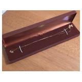 14kt Gold 15.5' Chain & Charm