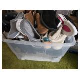 Bin of Women's Shoes