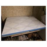 Vintage Porcelain Top Table