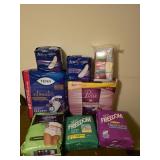 Poise, Always, Kotex, Tena Pads