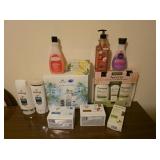 Aveeno Lotion, Olay, Dove, Pantene