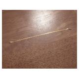 10kt Gold 7' Bracelet