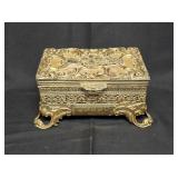 Jewelry Music Box w/ Misc Jewelry