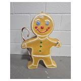 Gingerbread Man Blow Mold w/ Light