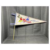 Mickey Mouse Walt Disney World Pennant