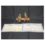 Tom Clark Madre - R & Padre w/ Bench w/ COA