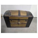 Vintage Wooden Trunk