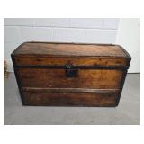 Vintage Wooden Trunk