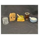 Misc Lot/Singing Bowl,Carved Elephant,Other Misc