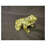 Vintage Handpainted Green 4' Frog Possibly McCoy