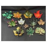 (12) Misc Asst Leaf Pins
