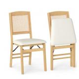 Costway Folding Dining Chairs Set of 2