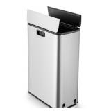 Costway 12 Gal Stainless Steel Trash Can