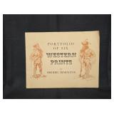 Portfolio of Six Western Prints