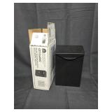 City Classic Black Galvanized Mailbox