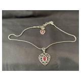 Brighton Heart Necklace 16'