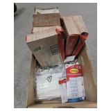 Box of Misc Command Strips / Hooks / Items