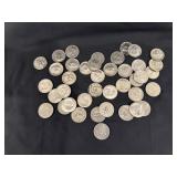 (40) Assorted Dates Kennedy Half Dollars